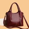 Modische Kunstleder-Umhängetasche für Damen, Handtasche mit großem Fassungsvermögen, Retro-Umhängetasche geeignet für den täglichen Gebrauch und zum Einkaufen