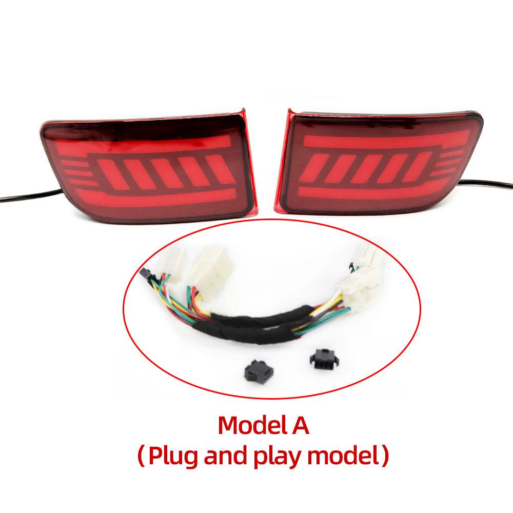 LED Rear Lights For Toyota Land Cruiser Prado LC120 Fj120 120 4Runner 2003-2009 Reflector Brake Bumper Lamp