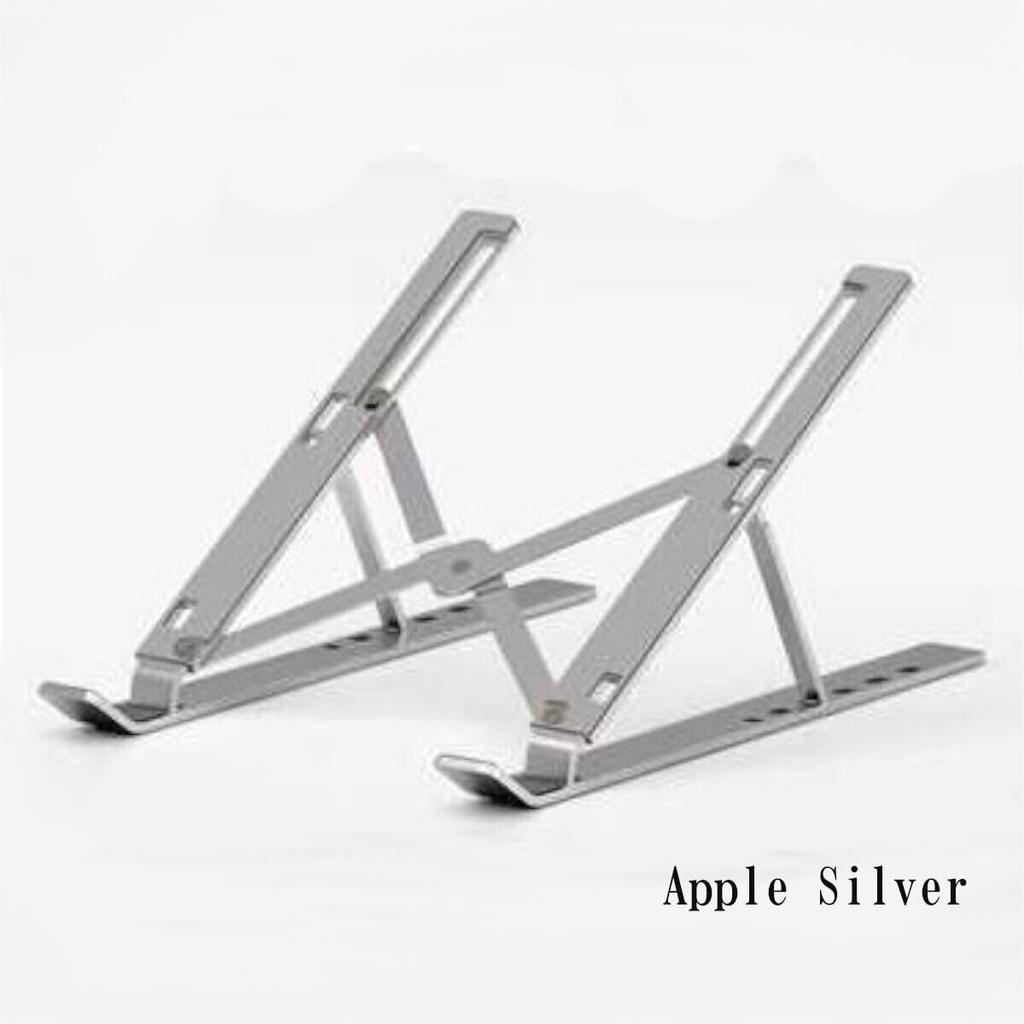 Sweeml Foldable Laptop Aluminum Adjustable Height and Ideal for Telework and Home Computer and Black Stand, Alloy, Angle, Portable, Use, Accessories,