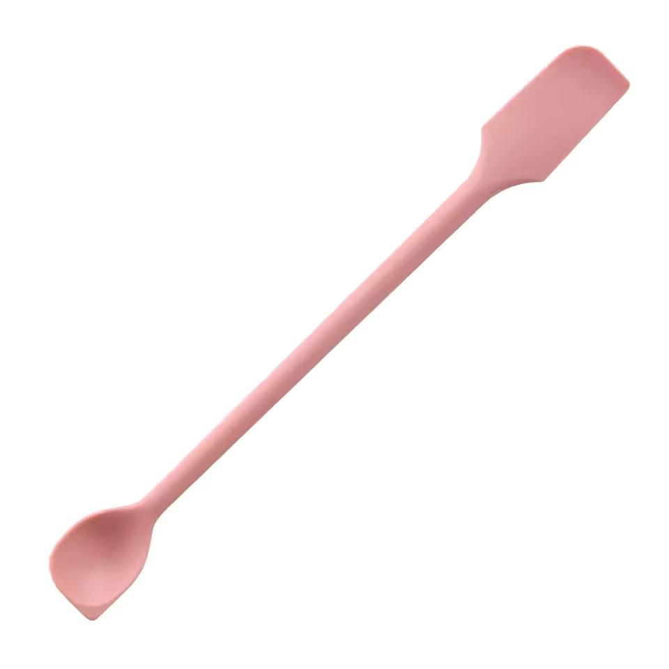 Spatula Silicone Set Double-Headed Scraper Cosmetic Jam Cream Deep Bottle Mini Spatula Lengthened Small Tip Spa Makeup Tool