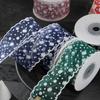 Printed Chiffon Voile Ribbon 1.5" 38Mm Diy Hair Bows Sewing Accessories Handmade Crafts Gift Flower Packing 10 Yards