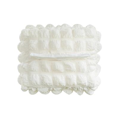Puff  Flower Car Tissue Box Hanging Type Bow Car Hanging Napkin Holder Soft Space Saving Paper Organizer Storage Bag