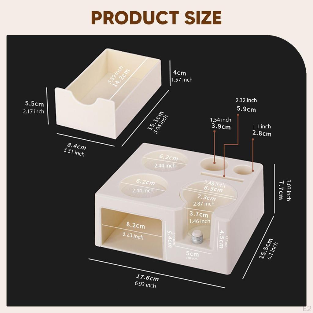 Espresso Tamping Station Accessories Easily Accessible Multipurpose Non Slip Coffee Tamper Holder