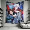 Devil May Cry Wall Tapestry Aesthetic Wall Hanging Printed Fabric Blanket Decorative Tapestries for Bedroom Living Room Home Decor