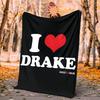 Drake Flannel Blanket Soft Warm All-Season Throw, Design for Camping, Car Travel, Hiking Sofa, Bed, Office Perfect Gift for Parties