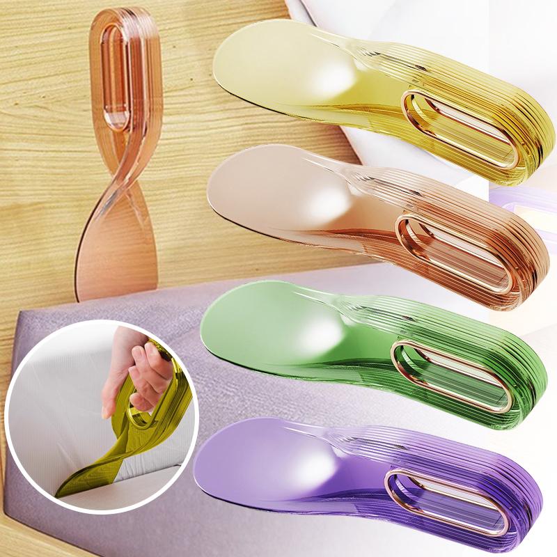 1/2Pcs Home Bed Sheet Changing Tool Labor Saving Sheet Change Helper Bed Lifter Easy Mattress Riser Tool Bed Sheet Organizer