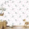 Wallpaper Bunnies rainbows and hearts for living room and bedroom 50x1000