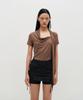 Kimjisu Ribbon Tied Mini Skirt Pants _ Black