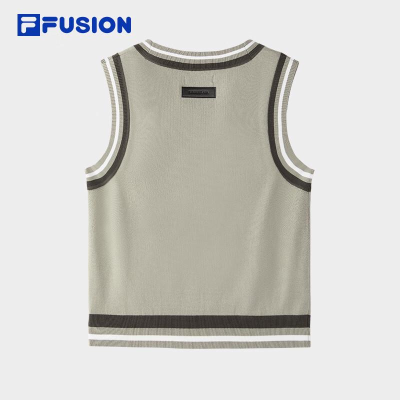 FILA FUSION Women's V-Neck Woven Sweater Vest