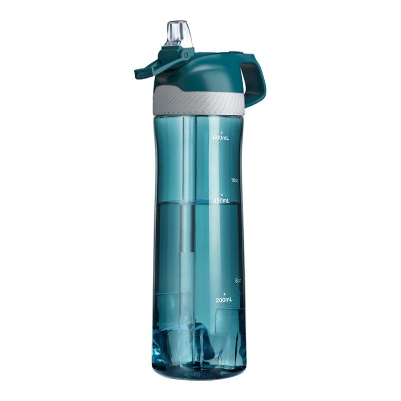 Venkovní aktivita Studentská fitness láhev Tritan Atletické brčko Kreativní online osobnost Plastové pohárky