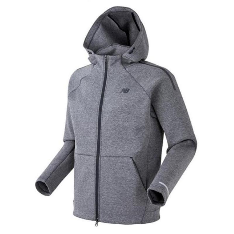 New Balance Unisex Cushion Paper Hoodie Zip Up Nbmda16003