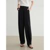 ELLE Women's Draped Wide-Leg Casual Pants