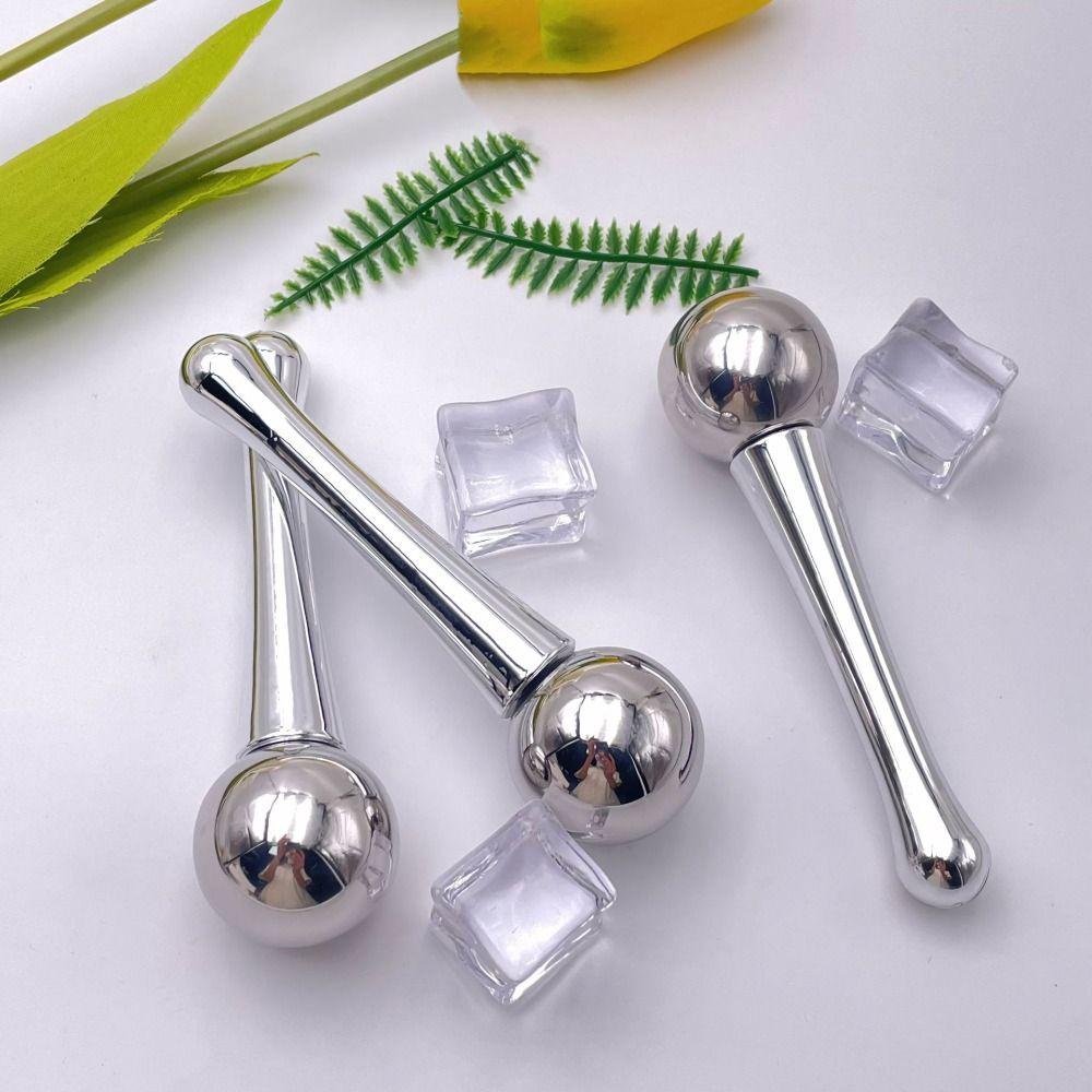 Puffiness Face Care Cryo Freeze Stick Stainless Steel Cooling Massage Roller Ball  Face