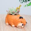 Cartoon Dogs Desktop Succulent Plants Flower Pot Home Garden Landscape Decor Yousheng
