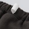 Body Wild Fleece Long Sleeves and Charcoal Gray Men's Loungewear, Pants,