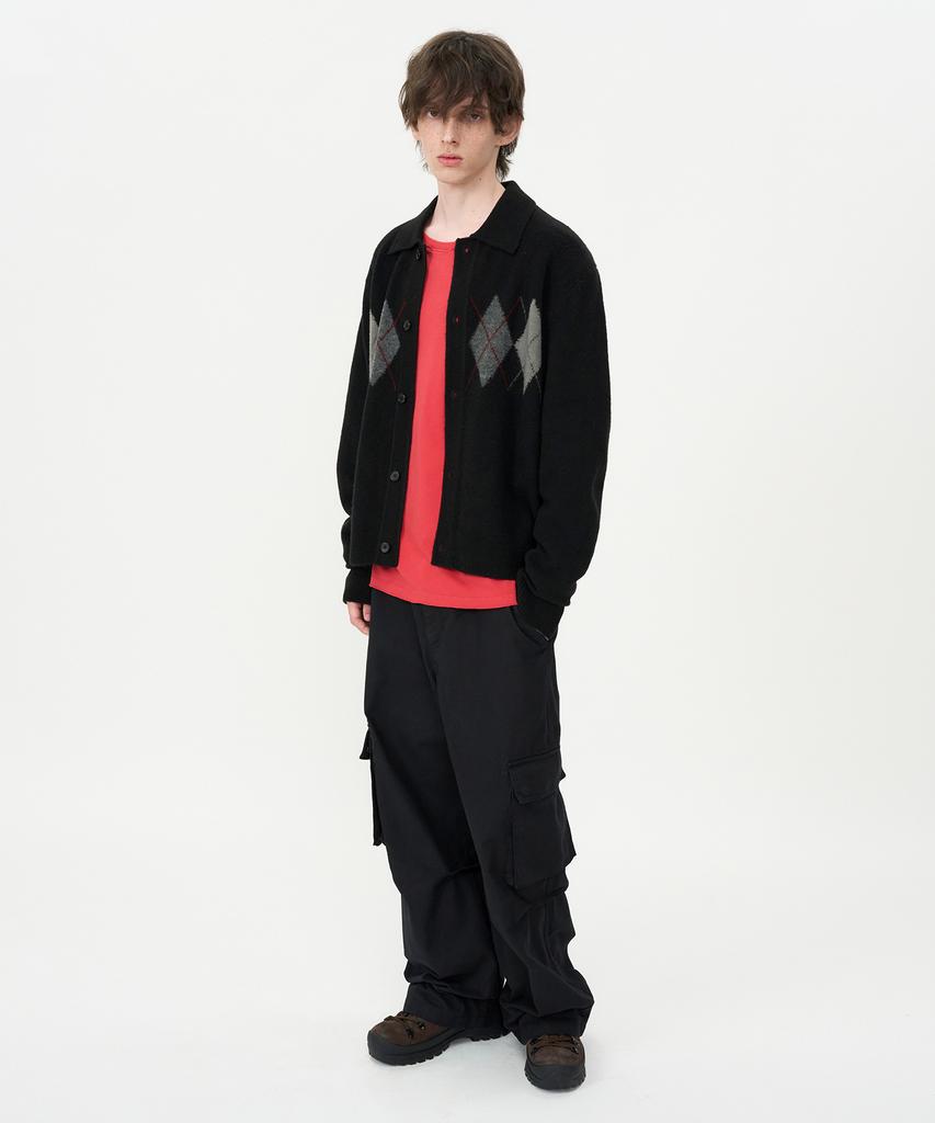 INSILENCE Vintage Combat Cargo Pants 2 Black
