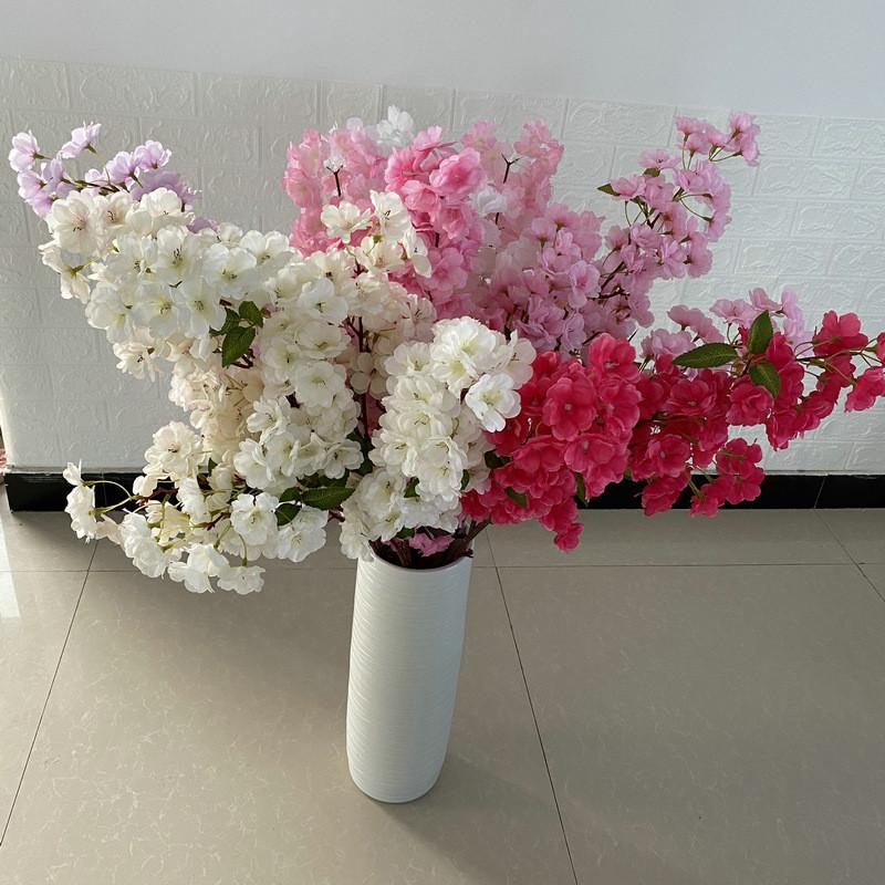 Cherry Fake Blossom Hanging Flowers For Wedding Venue Home Gifts Decoration
