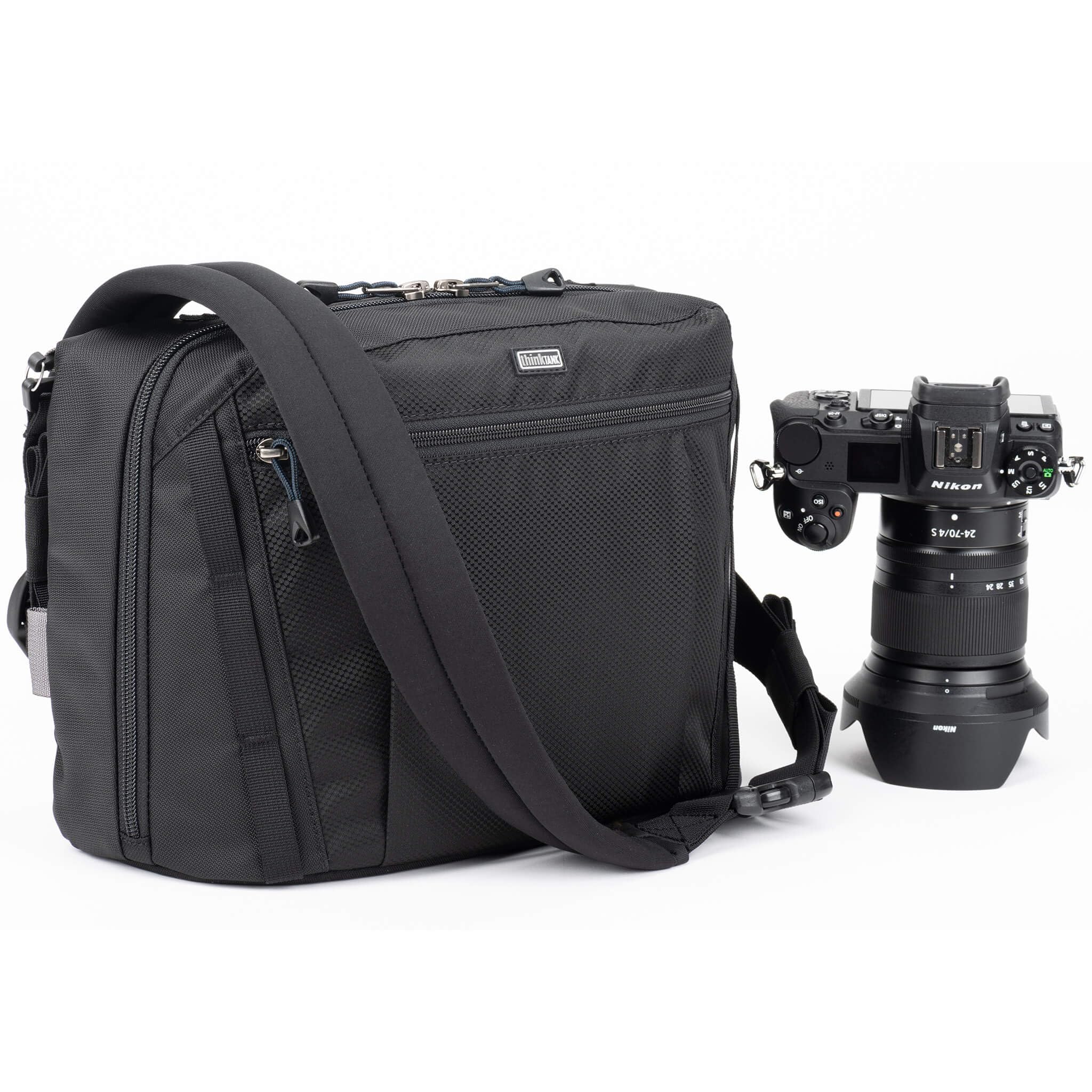 

Think Tank Photo Press Pass 20 Camera Body Sling Bag Black 001017 []thinkTANKphoto