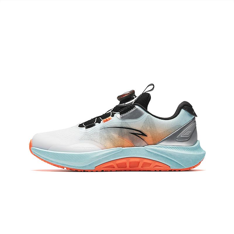 Anta Kids Arch Synthetic Leather Fabric Lightweight Comfortable Versatile Breathable Shock Absorption Support Low Top Running Shoes 312525507