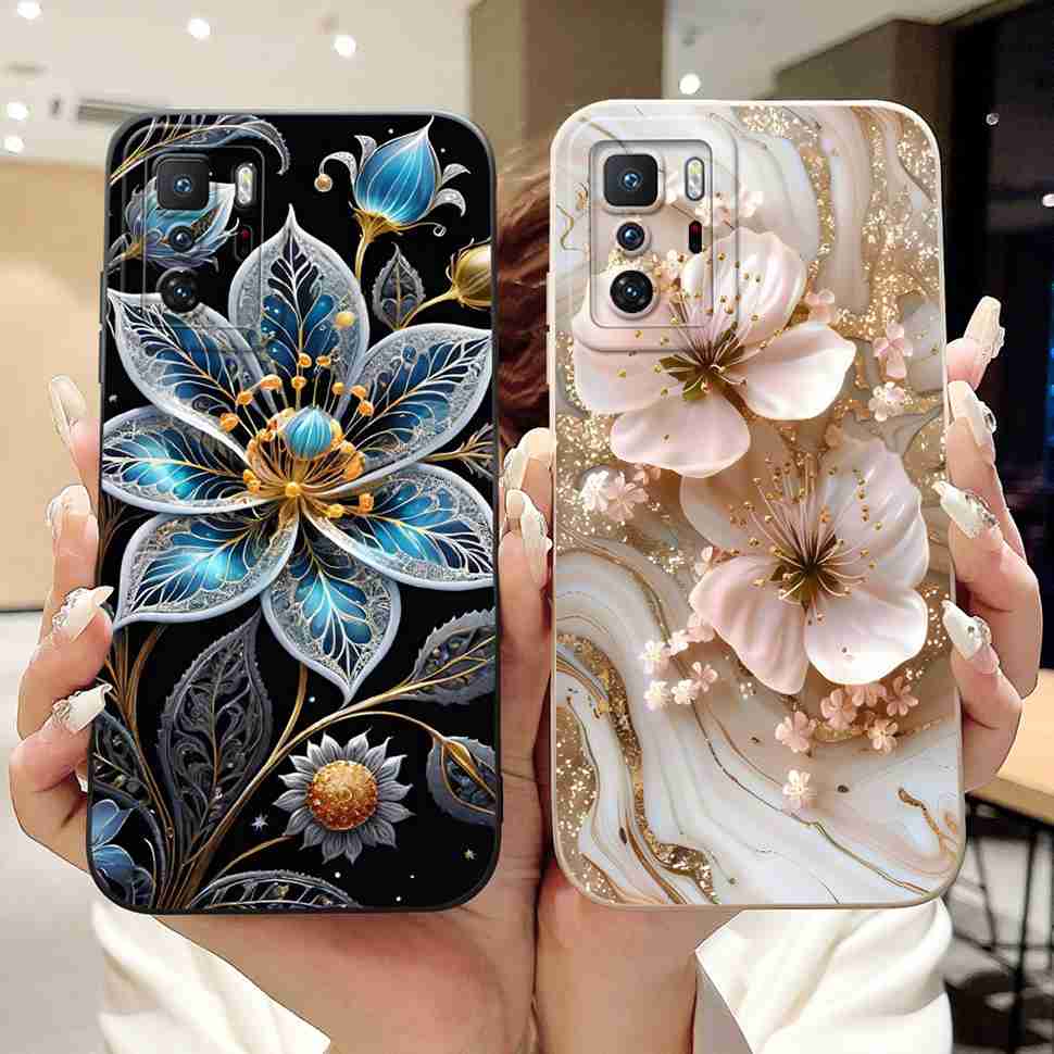 For  Xiaomi Redmi Note 10 Pro China Case Cute Cartoon Girl Cover Soft Silicone Phone Case For Xiaomi POCO X3 GT X3GT Full Bumper