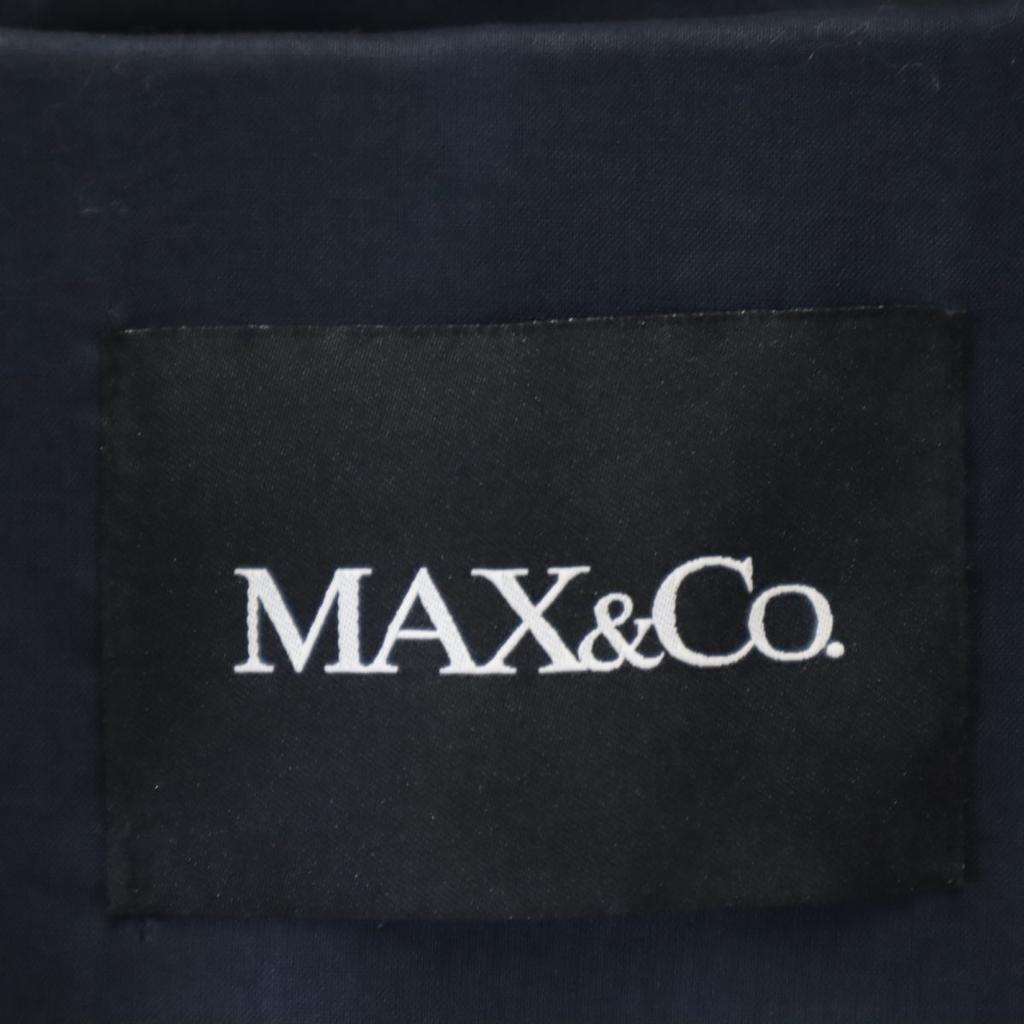 MAX&CO Trench Coat 38 Navy Women Used