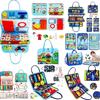 Felt Toddler Busy Board - Early Education Dressing Handbag Toy