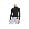 Nike Sportswear Collection Essentials Retro Long Sleeve T-Shirt Women Tops Black DD5883-010