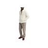 Uniqlo Fleece Button Half-Zip Pullover Sweatshirt Long Sleeve Men Sweatshirt Off-White 461128-01
