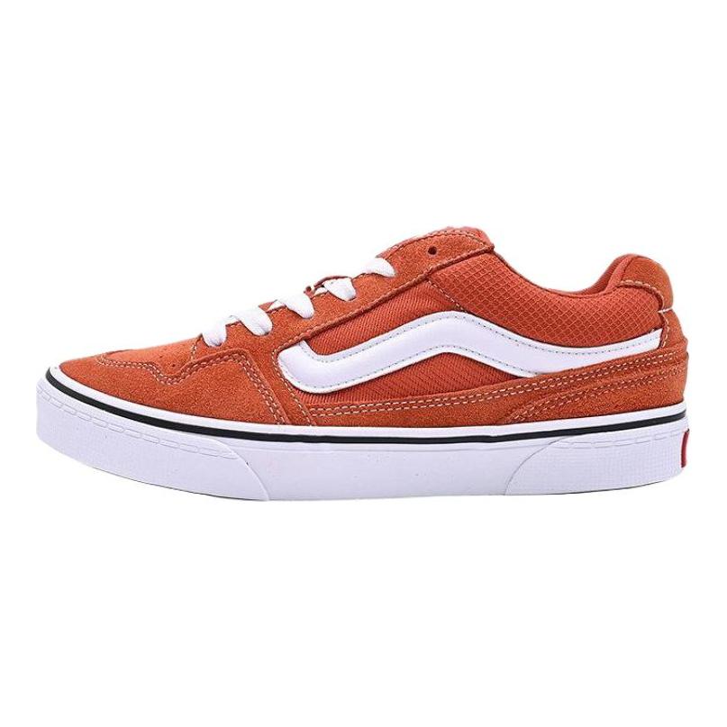 Vans Caldrone Skateboard Shoes Men's Low top Orange VN000CXZBTO