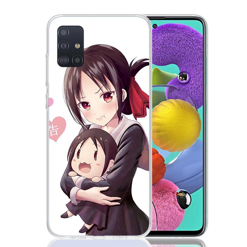 Kaguya Sama Shinomiya Phone Case For Samsung Galaxy A52 A32 A22 A12 A02S A50S A30S A51 A31 AA71 Note 20 Ultra 10 S10 Plus Galaxy