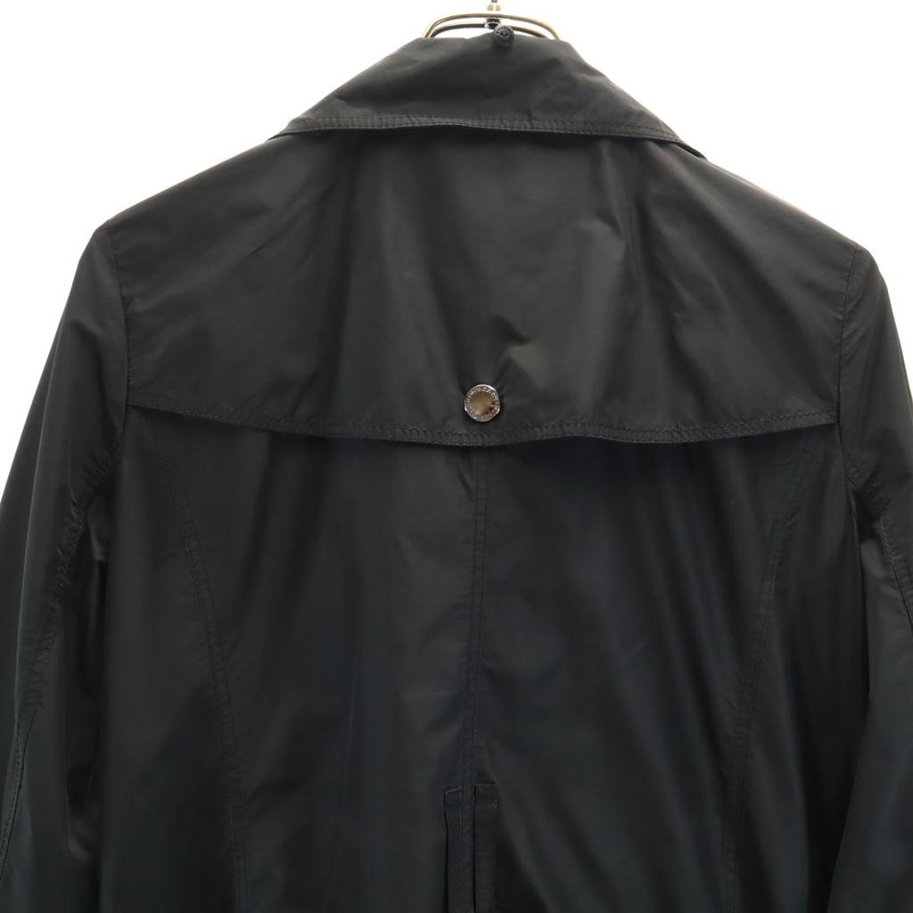 Burberry Sanyo Shokai Trench Coat 40 Black Women Used