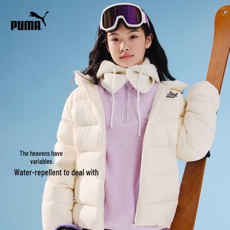 Легкая пуховая куртка с капюшоном для детей Puma 140