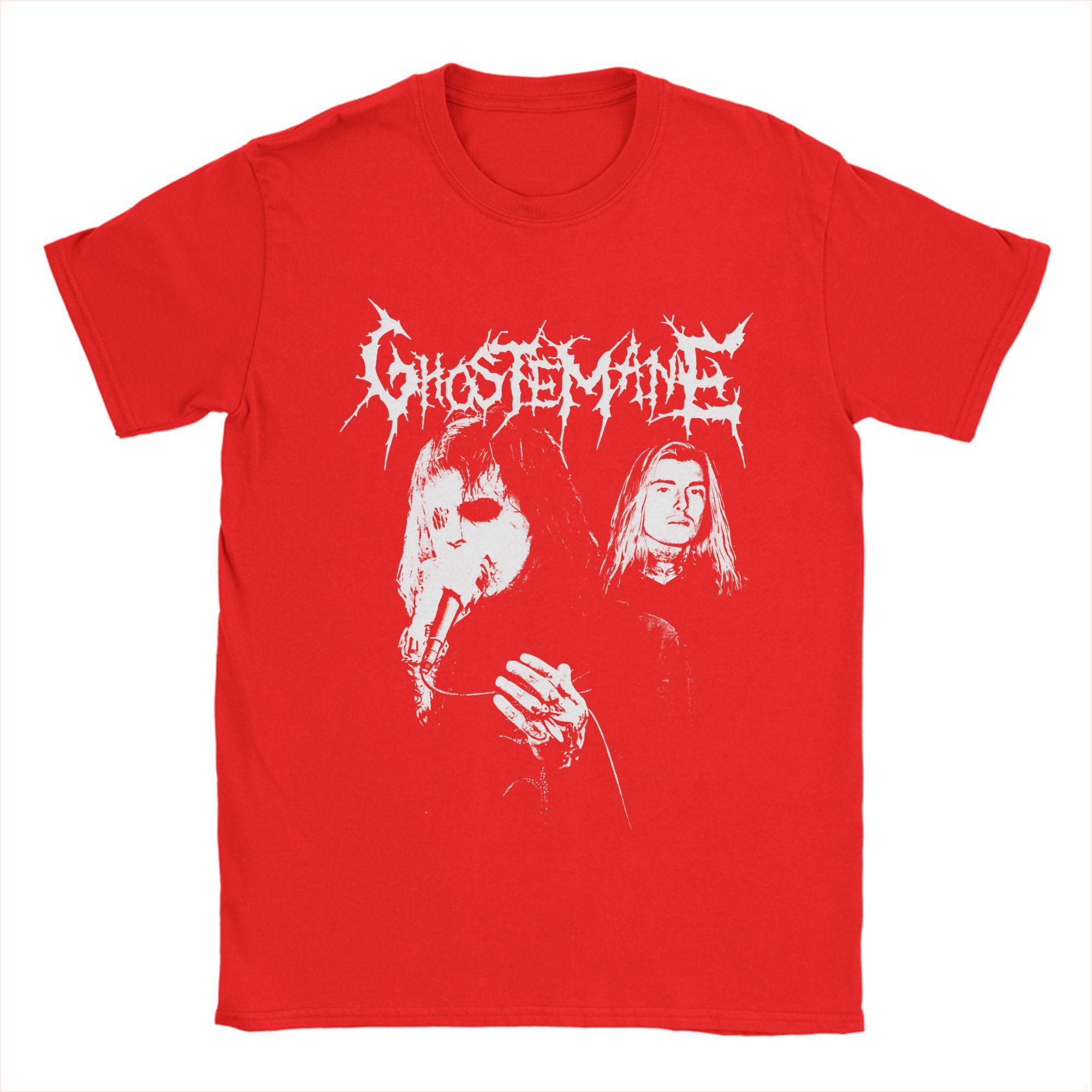 

Harajuku TShirt Summer Trap Metal GhosteUnisexe Hippie TShirts Cotton Tee Shirt for Unisex Y2K Funny Loose Short Sleeve Tops S