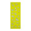 Sanshodo Tenugui Towel - Choju-giga (Scroll of Frolicking Animals) - Yellow T-21 - Kyoto Kozan-ji Temple National Treasure Scroll - Rabbit, Frog,