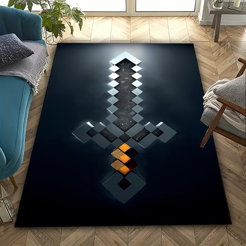 3D Pixelpatroon Thema Tapijten Vloerkleden voor Woonkamers Slaapkamer Entree Decoratie Matten, Speelmatten voor Kinderen Antislip Matten Levering Volgende Dag