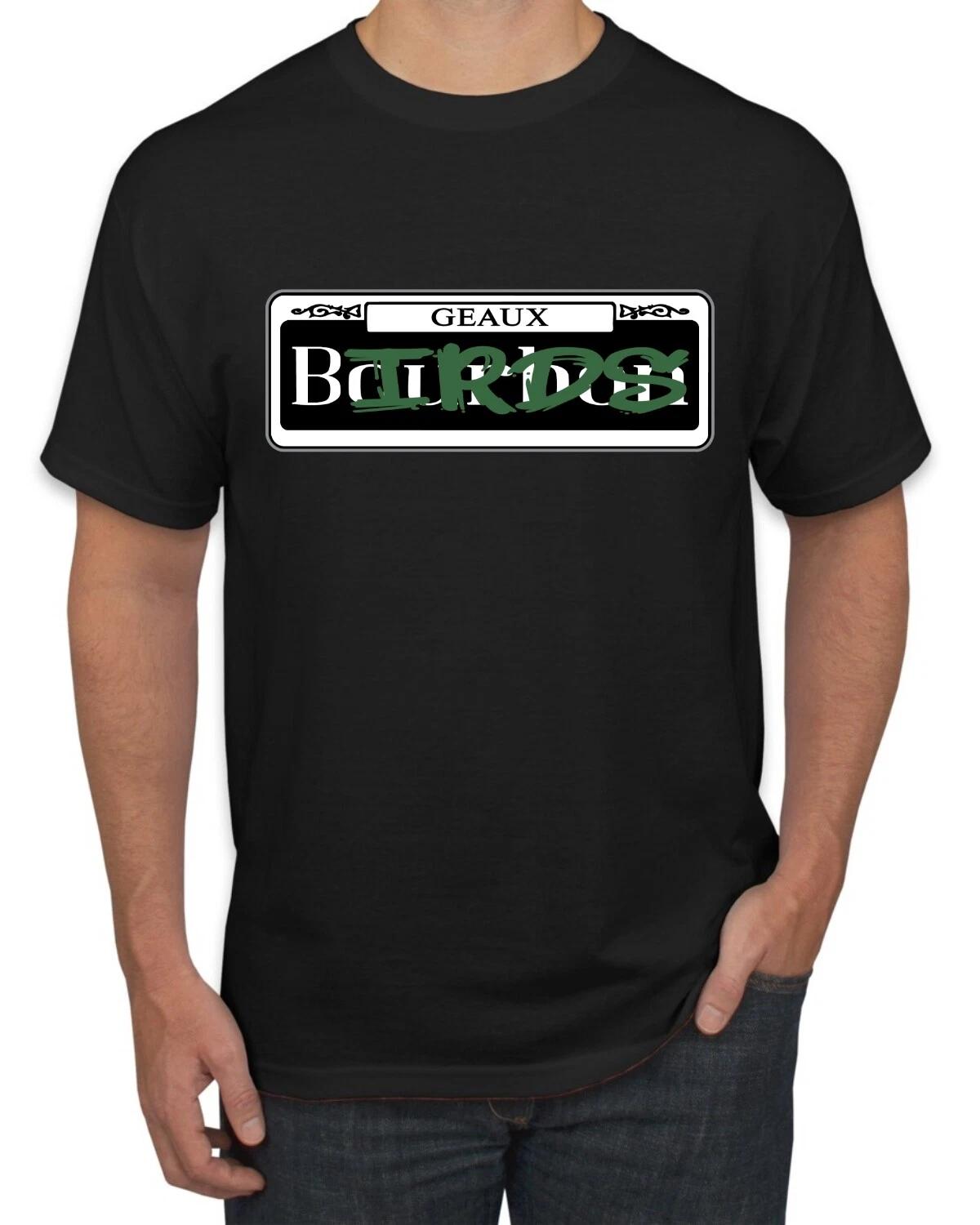 Geaux Birds Spray Paint New Orleans Philly Football Sports Men s T- Shirt S