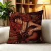 HHadestown Eurydice Vintage Folk Broadway  Square DoubleSided printed Pillow Case Bedroom Bedside Pillow Sofa Cushion Cover