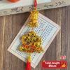 2026 Year Of The Horse Wall Hanging Ornament  Year Lucky Decoration Housewarming Green Plant Potted Small Pendant Gifts