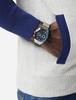 Seiko SEIKO watch chronograph blue overseas model SSB407P1 men's [item]