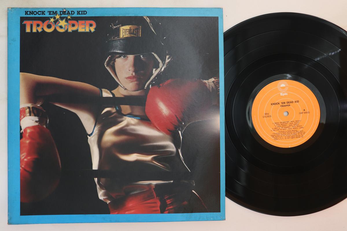 

LP Record TROOPER - Knock em Dead Kid 25AP849 EPIC 1978 Japan Rock Used