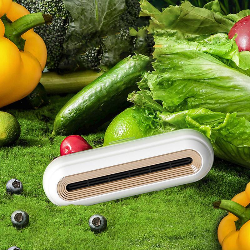 Elektryczny Odświeżacz Powietrza do Lodówki Odświeżacz Powietrza do Lodówki Wielokrotnego Użytku Ładowanie USB Dwa Tryby Oczyszczacz Powietrza do Gospodarstwa Domowego Gospodyni Domowa