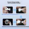 Kewo [4-Pack] Earbud Tips Earphone Covers Compatible with Apple AirPods Pro 1/2 Generation Bluetooth Earphone Protective Silicone Soft Medium Size