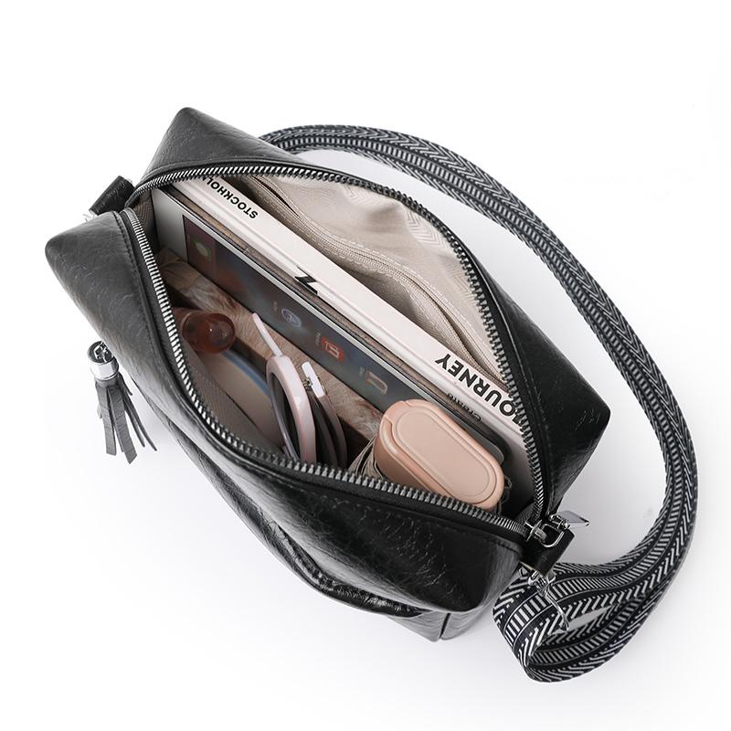 Kadın Omuz Çantası Yumuşak Deri Çapraz Askılı Çanta Anne Çantası