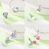 Copper Chameleon Luminous Firefly Butterfly Charms Beads Fit Original Bracelets Fine Diy Jewelry Making