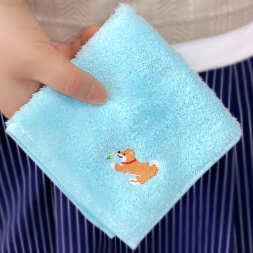 Kyoju Japan-made hand towel Imabari production 100 cotton approximately 2525cm Mount Fuji black Kurumin Japanese pattern mountain embroidery gift band