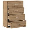 Sideboard Artisan Oak 60 X 31 X 84 Cm Engineered Wood