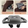 16 Heads Fascia Gun Massager 99 Gears Adjustment Rechargeable Electric Massage Device for Back Shoulder Neck Gray