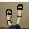 Flat Women's Sandals Comfortable Soft Soled High-quality Sandals for Women's Low Heeled Roman Shoes Sandalias De Mujer
