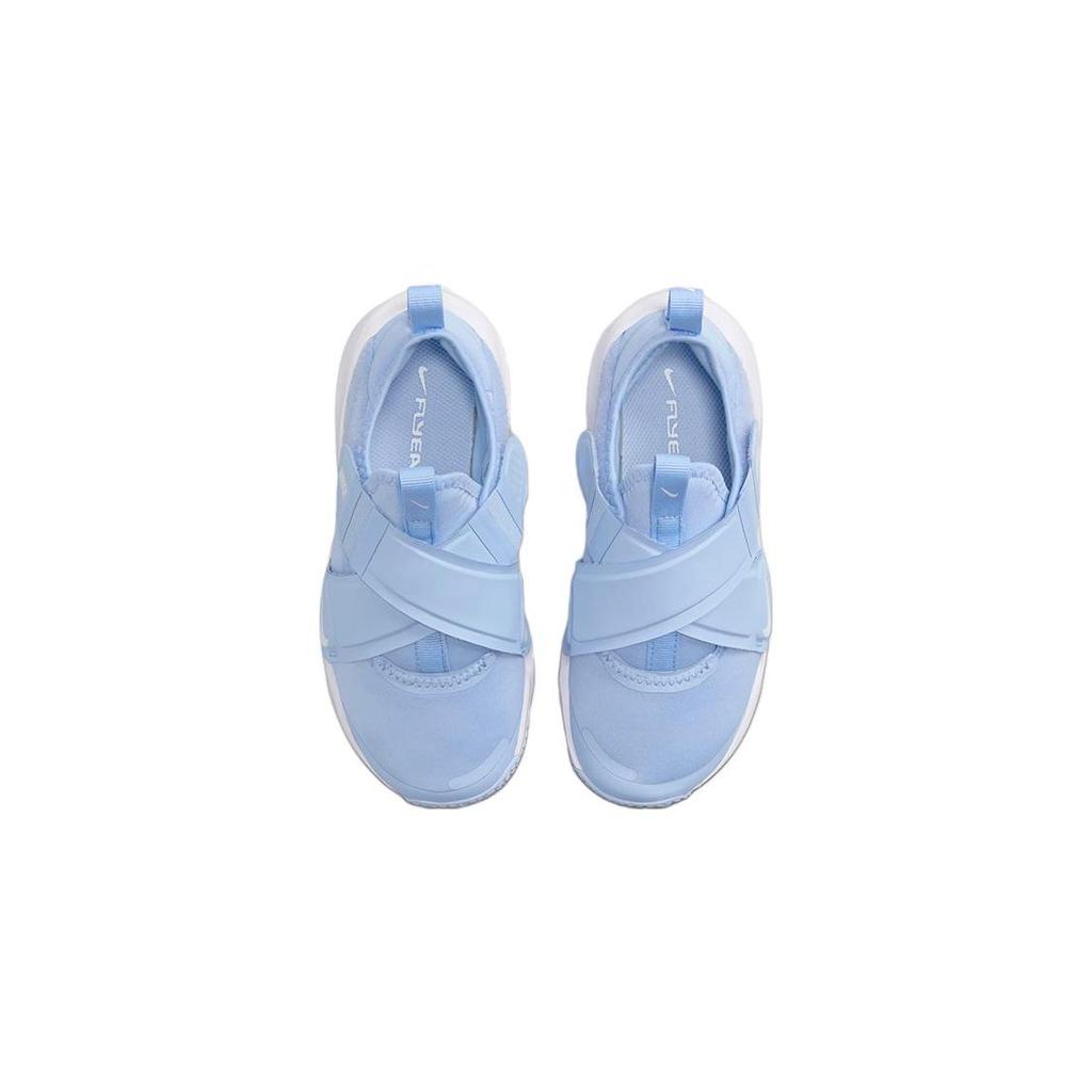 Nike Flex Advance Abrasion Resistant Low top Kids' Running Shoes Blue White Children Aged 3 7 Years Old CZ0186-404