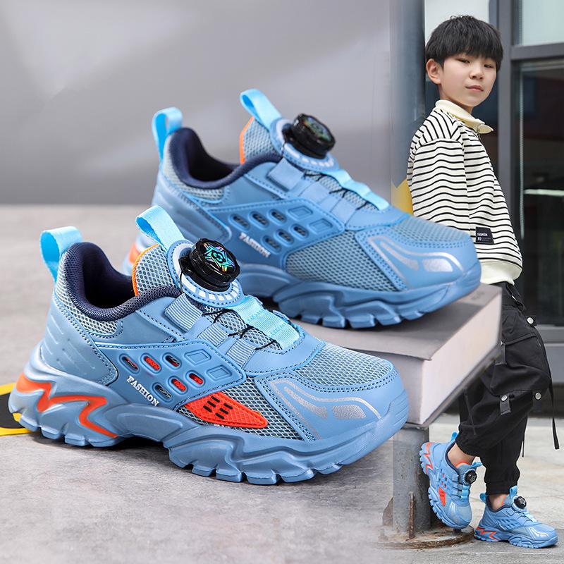 Boys' 2025 Autumn Mesh Running Shoes: Breathable, Lightweight & Comfortable Sneakers for Kids